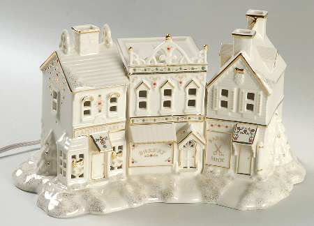 Mistletoe Park Village Apothecary, Bakery, Barber Shop - Boxed