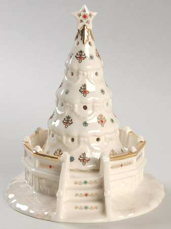 Mistletoe Park Village Town Tree - Boxed