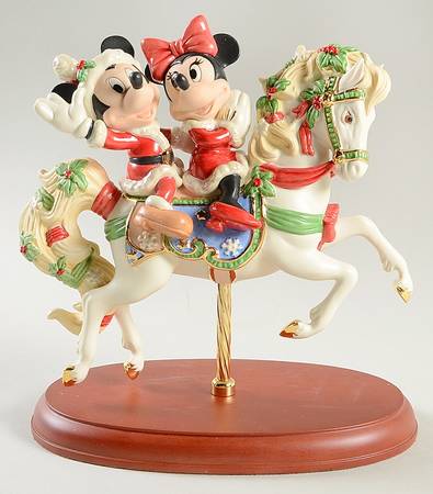 Disney Sweethearts Mickey's Christmas Carousel Horse - Boxed