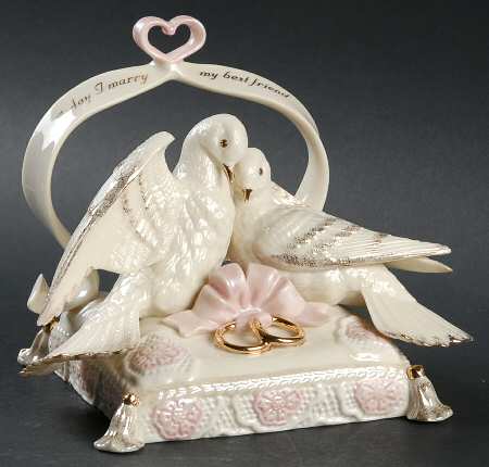Moments in Life Collection Today & Forever Dove Topper - Boxed