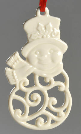 Charms Pierced Snowman Charm - Boxed