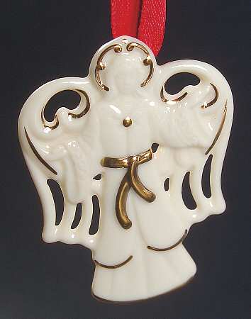 Charms Angel-Pierced-Gold Accent - Boxed
