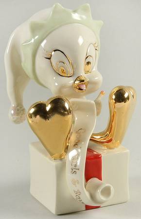 Classic Looney Tunes Tweety Santa's Helper - Boxed
