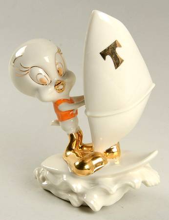 Classic Looney Tunes Tweety Windsurfing - With Box
