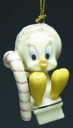 Tweety Christmas Tree Tweety With Candy Canes - No Box