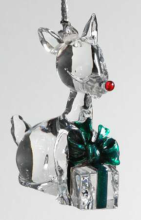 Rudolph the Red-Nosed Reindeer Rudolph With Gift - Boxed