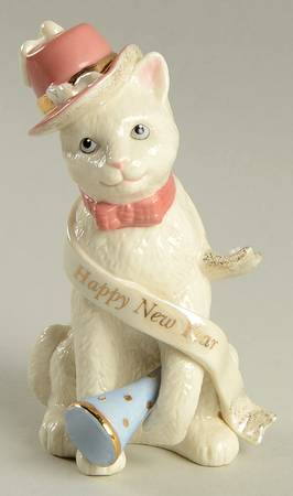 Classic Cat Collection Kitty New Year - Boxed