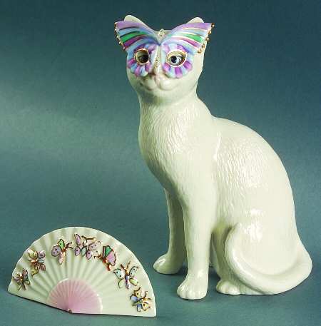 Classic Cat Collection Masquerade-2 Pc Set - Boxed