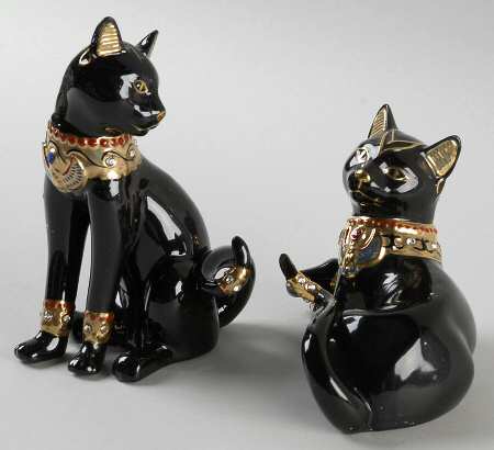 Classic Cat Collection Jewels Of Egypt-Pair - Boxed
