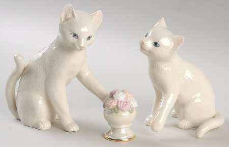 Classic Cat Collection Flowers For My Sweetheart-3pc - Boxed