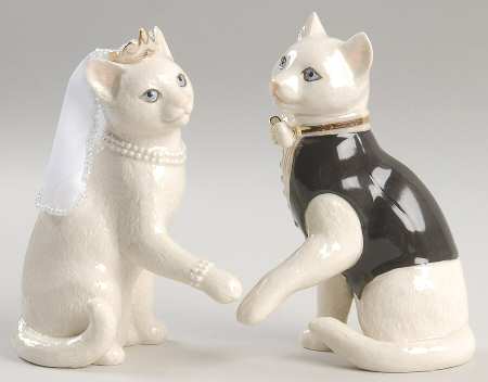 Classic Cat Collection Together Forever-2pc Set - Boxed