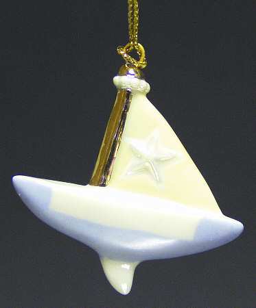 Toyland Ornaments Sailboat - No Box