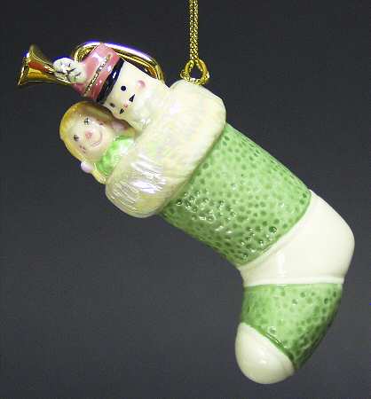 Toyland Ornaments Stocking - No Box