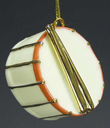 Toyland Ornaments Drum - No Box