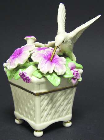 Garden Bird Music Box Collection by Lenox