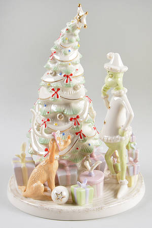 Dr Seuss Figurines A Grinchy Christmas Eve - Boxed