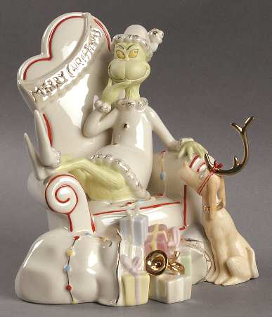 Dr Seuss Figurines Grinch's Wonderful Idea - Boxed