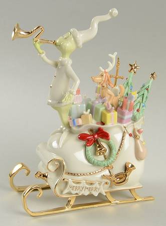 Dr Seuss Figurines Return To Whoville - With Box