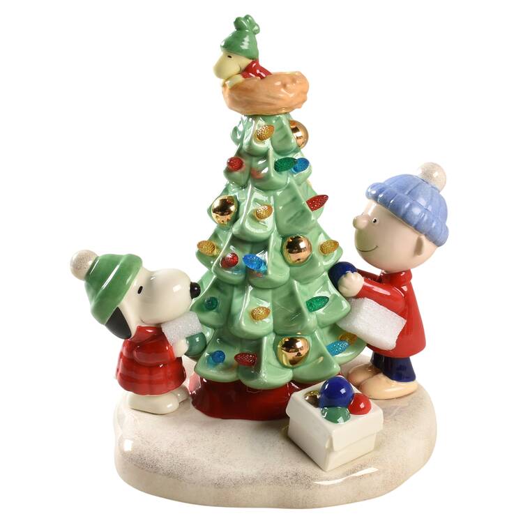Peanuts Figurines Peanuts Christmas Lit  - Boxed