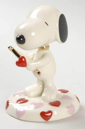 Peanuts Figurines Snoopy Be Mine - Boxed by Lenox