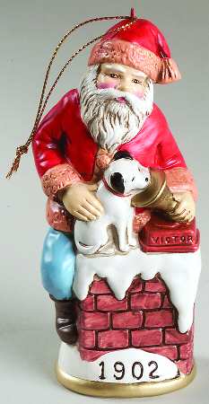 Memories of Santa Santa Claus And Nipper - Boxed