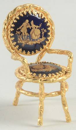 Limoges Miniature Figurines & Giftware Chair - No Box