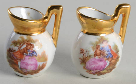 Limoges Miniature Figurines & Giftware Pitcher-Pair - No Box