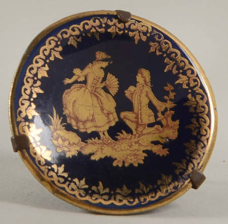 Limoges Miniature Figurines & Giftware Mini Plate Smooth Proposal - No Box