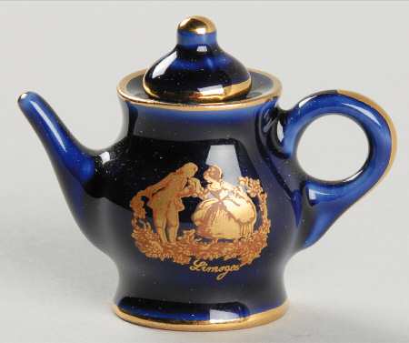 Limoges Miniature Figurines & Giftware Teapot - No Box