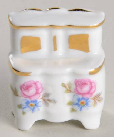Limoges Miniature Figurines & Giftware Hutch - No Box
