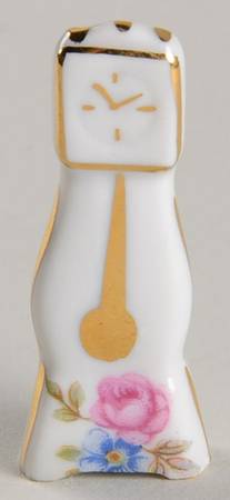 Limoges Miniature Figurines & Giftware Grandfather Clock - No Box