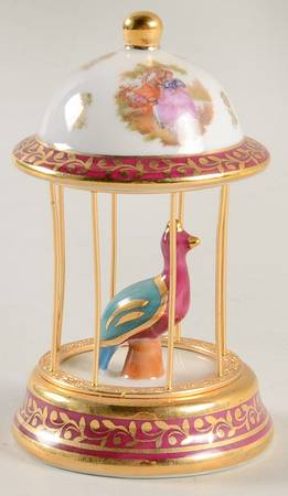 Limoges Miniature Figurines & Giftware Bird Cage - No Box