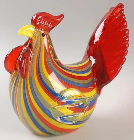 Lenox Art Glass Figurines Sunrise Stripes - Boxed