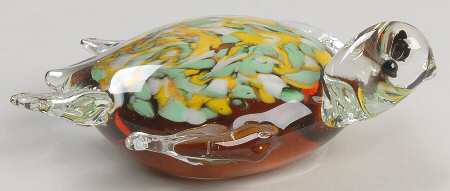 Lenox Art Glass Figurines Sea Turtle - Boxed
