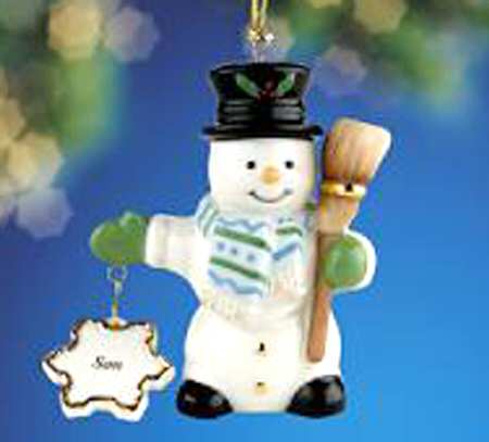 Tree Charmer Ornaments Snowman Ornament - With Box