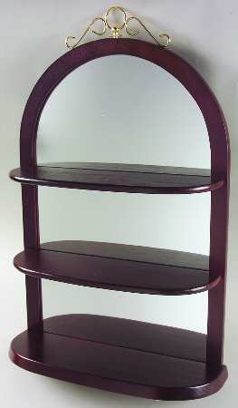 Twelve Months of Tweety Mirrored Display Shelf - Display Rack Wood