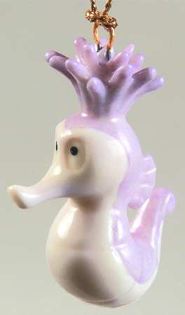 Under the Sea Ornament Tree Lavender Seahorse - No Box