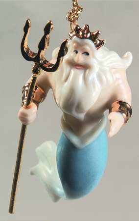 Under the Sea Ornament Tree King Triton - No Box