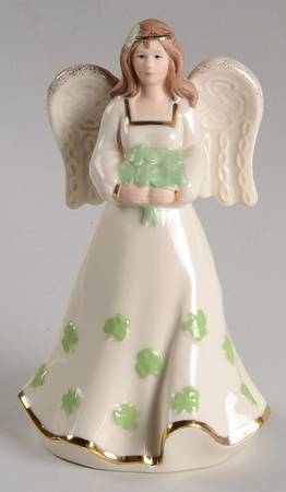 St Patricks Day Figures Irish Angel - Boxed