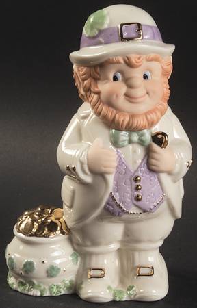 St Patricks Day Figures Wee Lucky Gent - Boxed