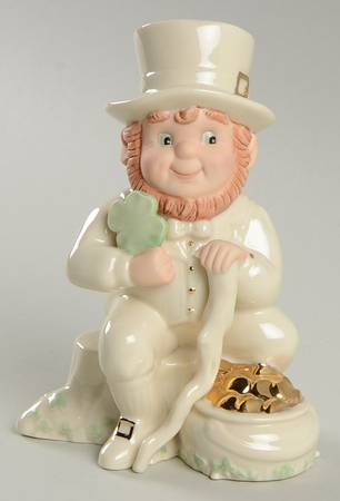St Patricks Day Figures Leprechaun - Boxed