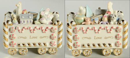 Holiday Traditions Collection Train Toy Car - Love - Boxed