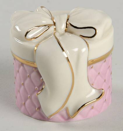 Holiday Traditions Collection Present-Hatbox Pink - No Box