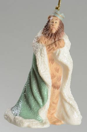 Wizard of Oz Ornaments Cowardly Lion - Boxed