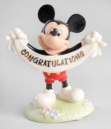 Best Wishes Mickey Congratulations Mickey - Boxed