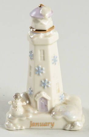 Lighthouse Calendar Sculptures January - No Box