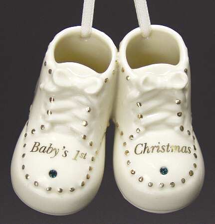 Baby's First Steps Ornaments May - Boxed