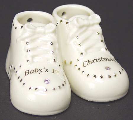 Baby's First Steps Ornaments June - Boxed