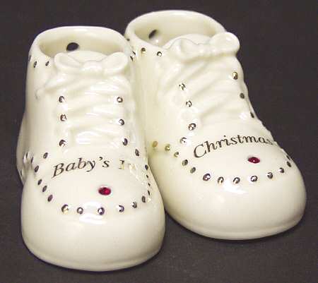 Baby's First Steps Ornaments July - Boxed