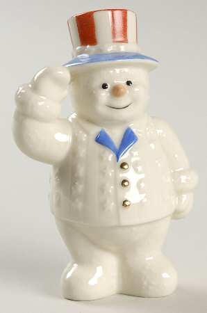 Twelve Months of Snowmen Snowy Patriot-July - No Box